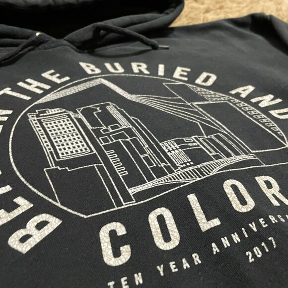 Rare Between The Buried And Me Colors 2017 10 Year Aniversary Tour Hoodie Large - Picture 4 of 8